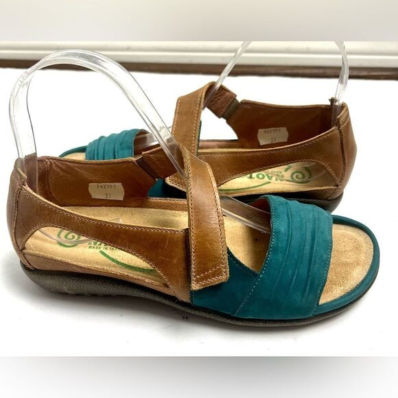 NAOT Papaki Koru Leather Sandals - Picture 5 of 16